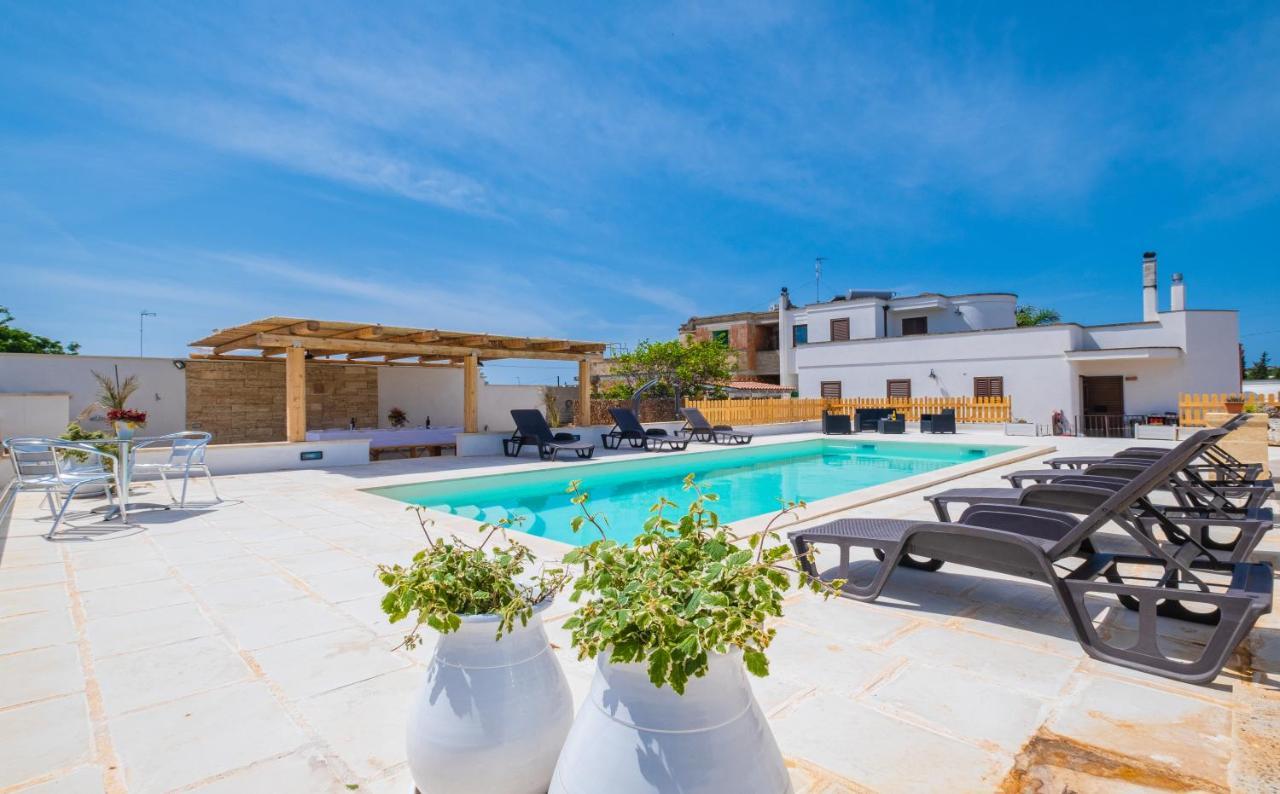 Ferienwohnung Dependance Specchia With Pool Exterior foto